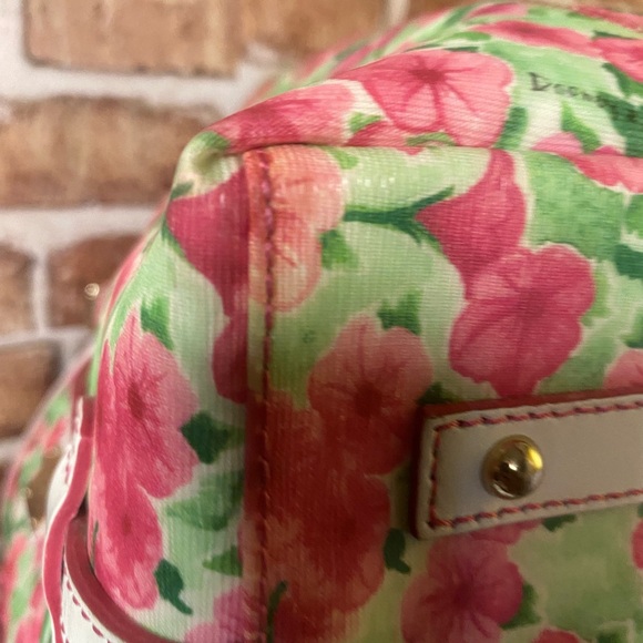 Dooney & Bourke Petunia Floral Shopper Tote - Picture 7 of 9